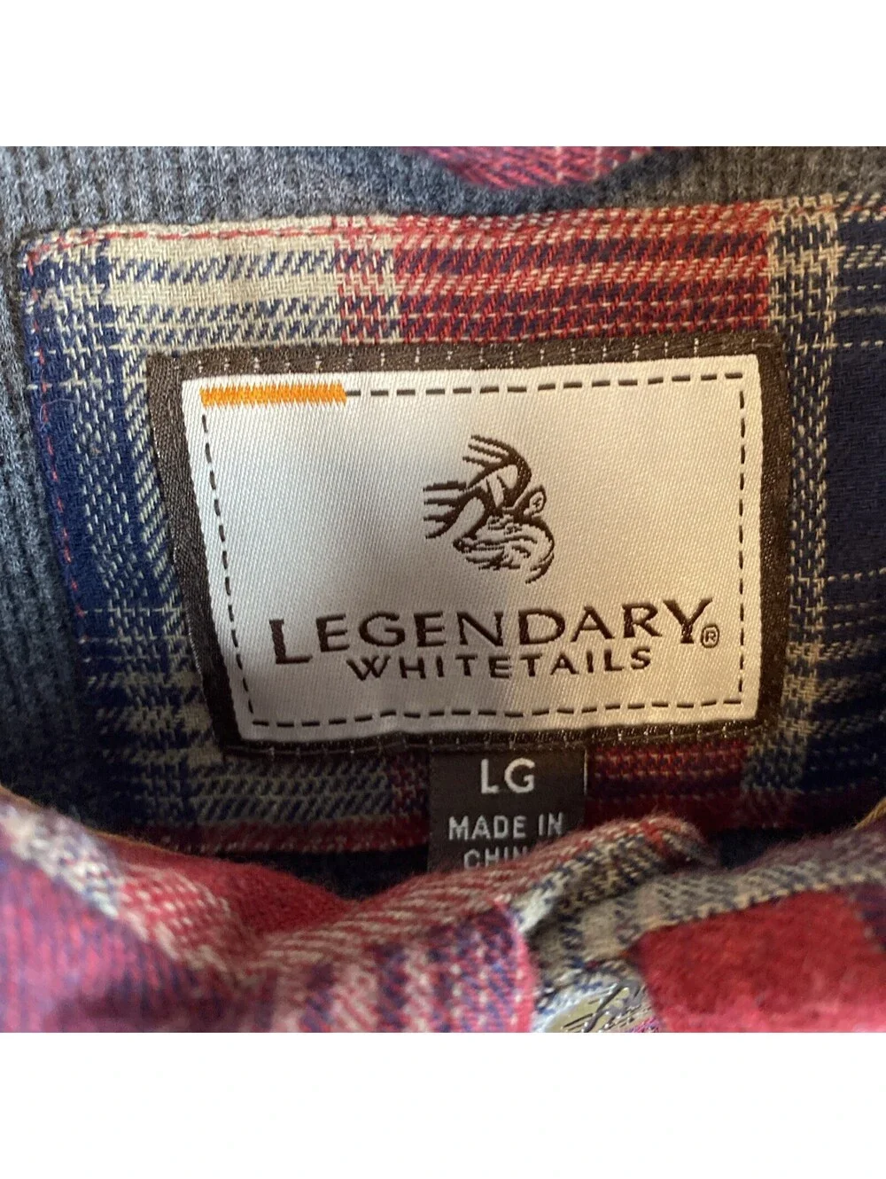 Legendary Whitetails MEN'S JACKET LG HUNTING FLANNEL SHIRT ARCHER THERMAL LINED